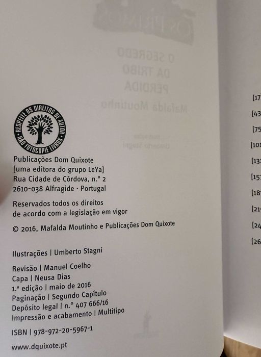 O Segredo da Tribo Perdida, de Mafalda Moutinho