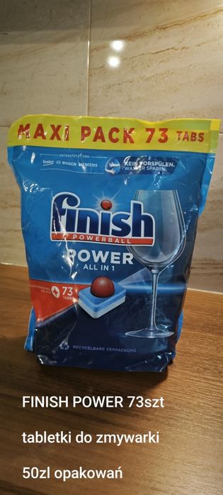 FINISH POWER ttabletki do zmywarki 73szt
