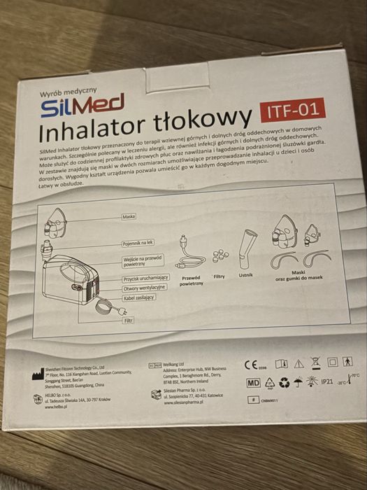 Inhalator tłokowy SilMed ITF-01
