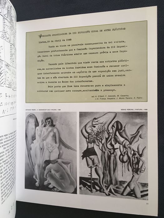 Colóquio Artes. Surrealismo em Portugal. Vieira da Silva