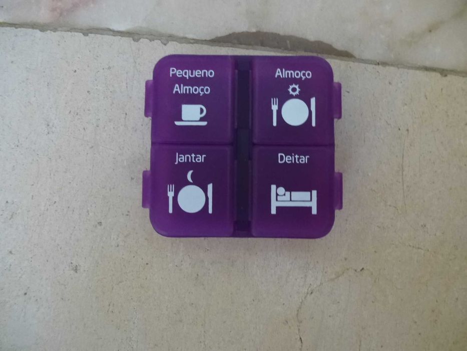 Caixas para  comprimidos e outros