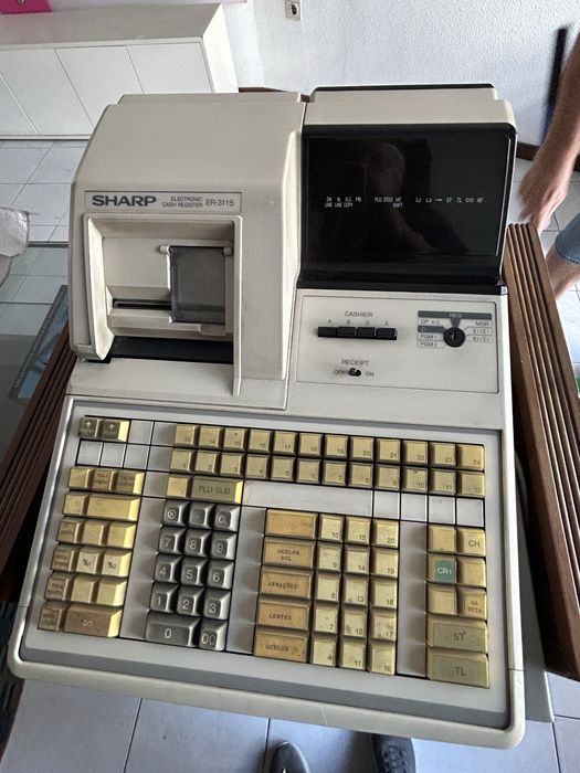 Maquina registadora eletrica