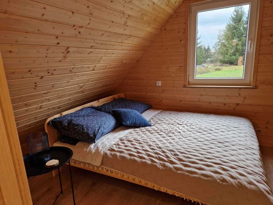 Mazury Brajniki domki całoroczne Jez. Świętajno Jacuzzi Supy Kajaki