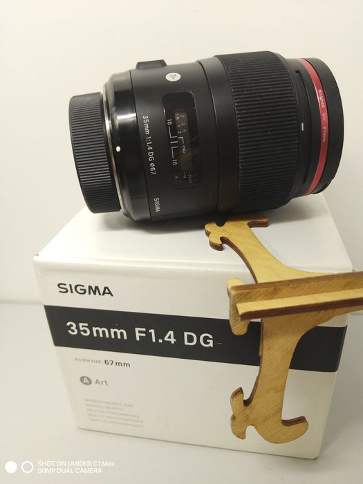 Об'єктив sigma 35 mm f 1.4