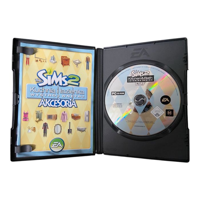 Gra PC The Sims 2 Kuchnia i Łazienka Wystrój Wnętrz Akcesoria