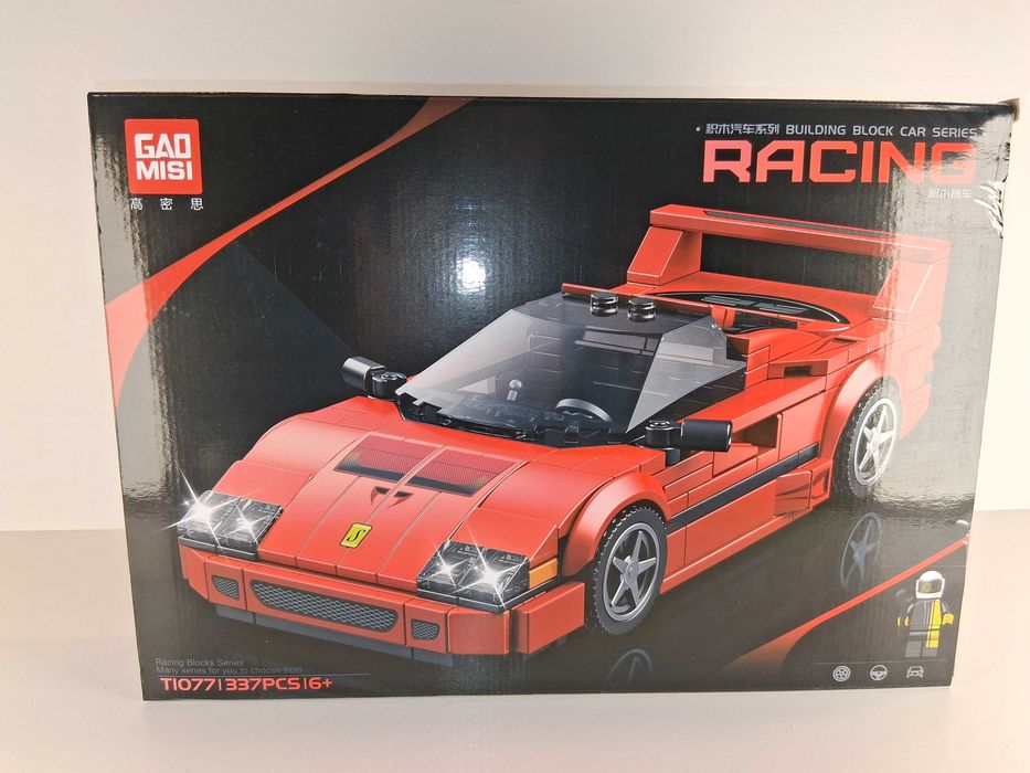 Z004 Zestaw Klocków Konstrukcyjnych Sportowy Samochód w Stylu LEGO