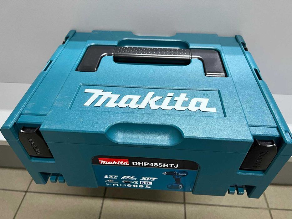 Акумуляторний дриль-шурупокрут Makita DHP485RTJ (кейс/зу/Акб 5 Ач) НОВА!