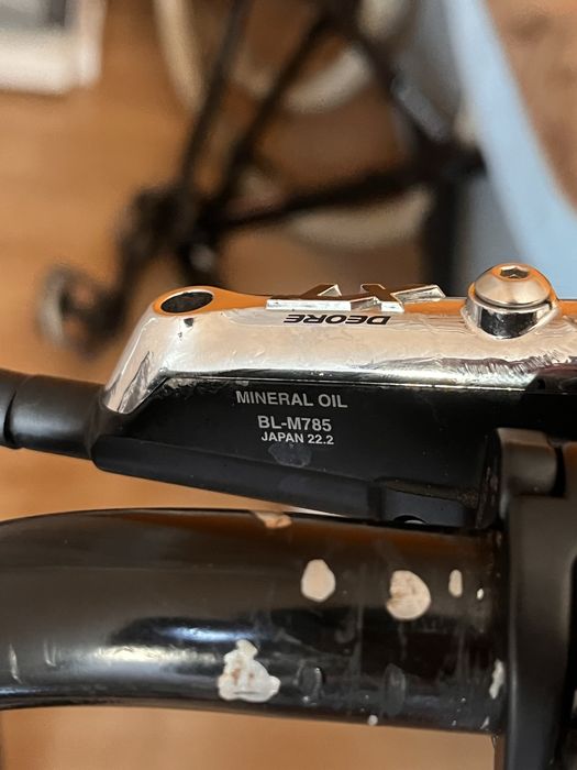 Freio Deore xt cromado