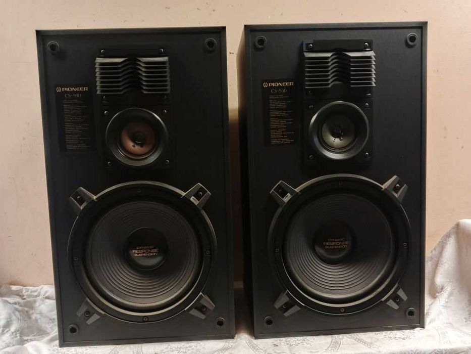 Wspaniałe Klasyki! Kolumny Podłogowe PIONEER CS-980 - 90/150W /8Ω /Wysyłka!