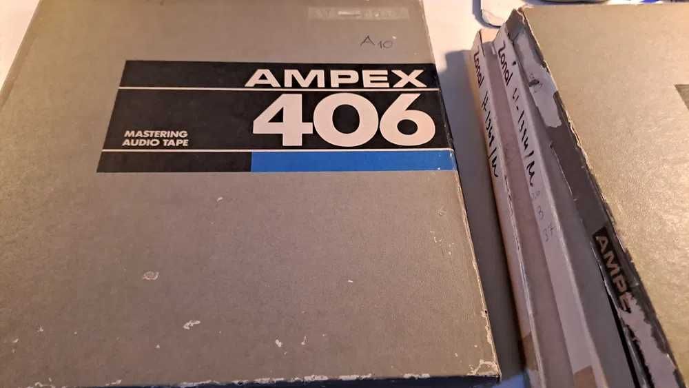 vendo fitas long play em bobines de alumínio