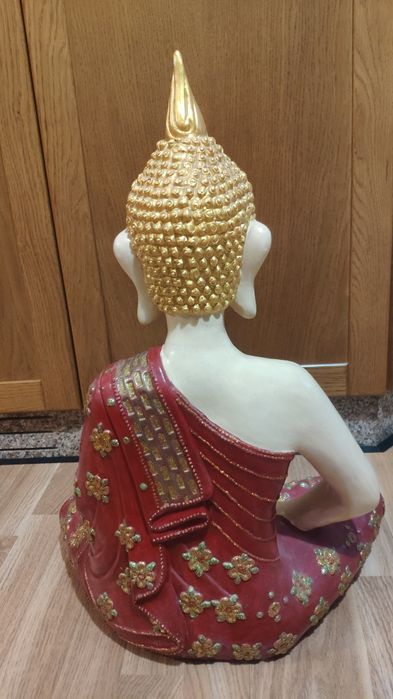 Buda decoração pintado a mao