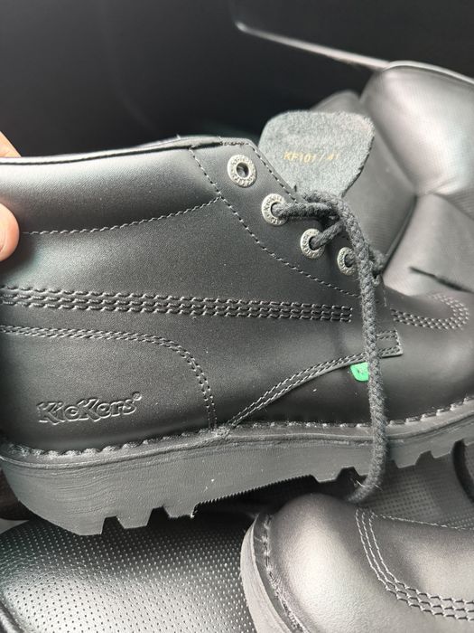 Взуття обув Чоловічі шкіряні черевики Kickers Original — нові