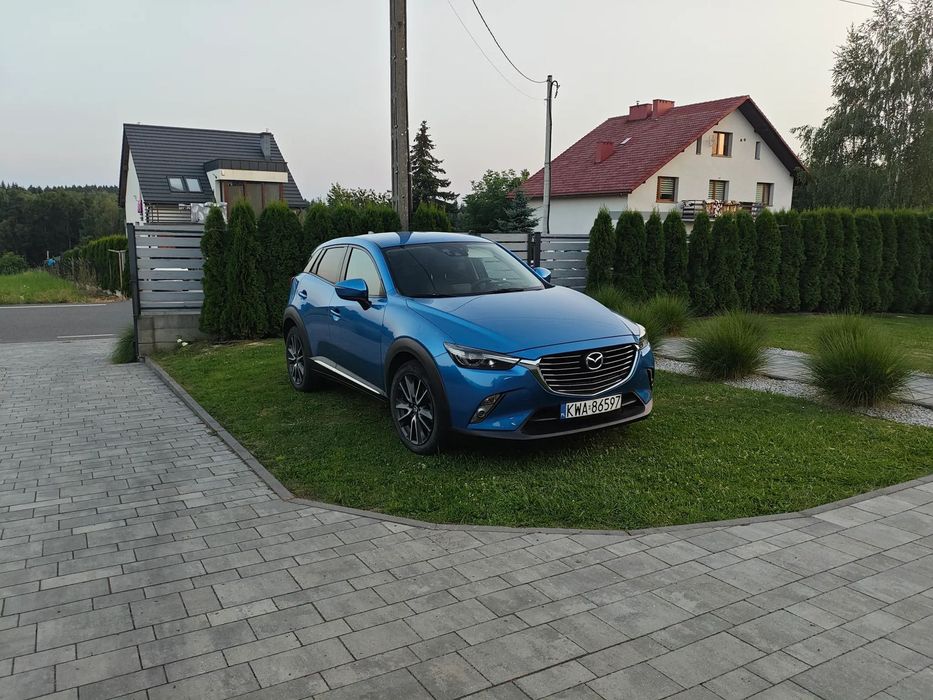 Mazda CX-3 Najbogatsza wersja, head up, 4x4 , kamera, navi