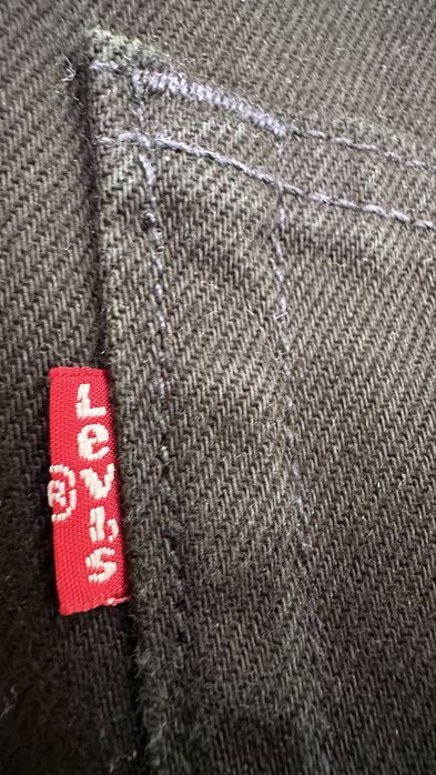 Levi’s 505 джинси чорні 32/32