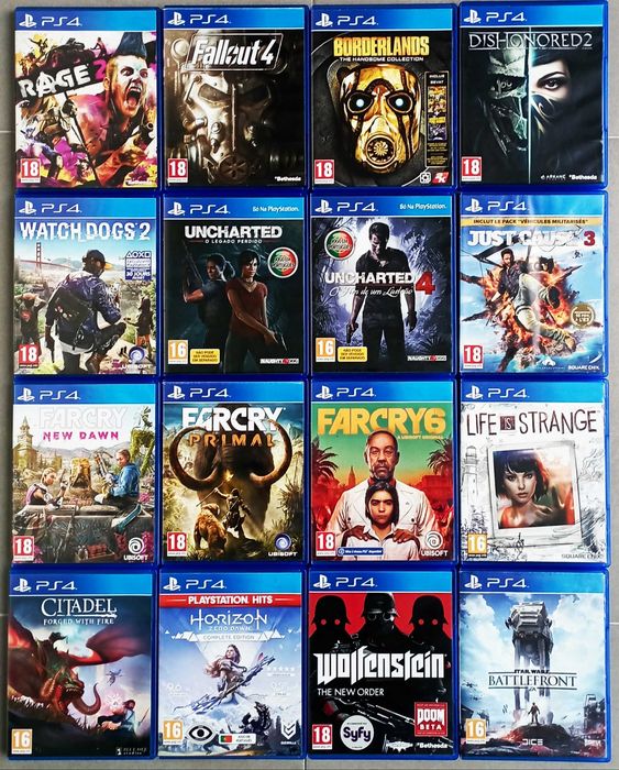 Jogos Playstation 4 (PS4)