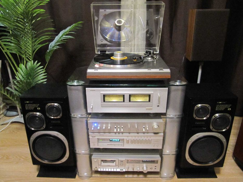 ТОПОВА Стереосистема HITACHI Mega Sound *ІДЕАЛЬНИЙ стан / СУПЕР звук
