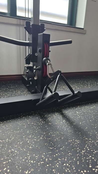 Rack de Musculação Decathlon (com Polias + Acessórios + Dips Extra)