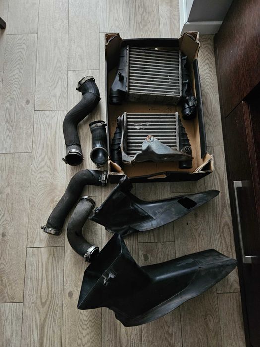 Pełny zestaw komplet Intercoolerów Audi A4 B6/B7 1.8T/2.0T