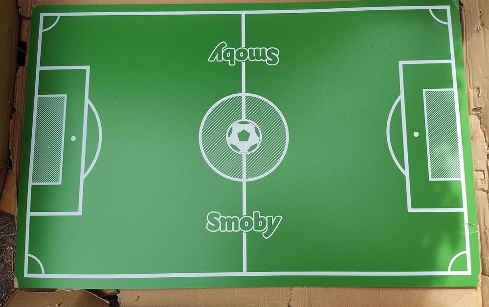 Smoby piłkarzyki, gra o wymiarach boiska 94x60 cm, piłkarzyki stołowe