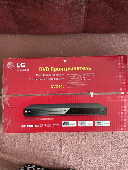DVD програвач LG новий