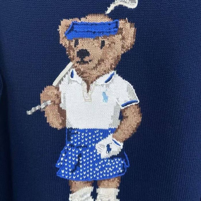Sweter RL Miś! Bear New model! Premium od ręki! XS S M L

550