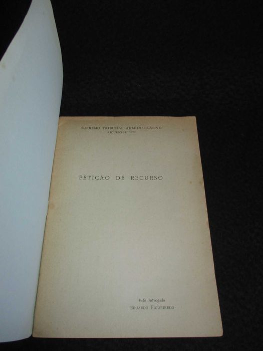 Livro Sociedade Portuguesa Escritores Petição Recurso Supremo Tribunal