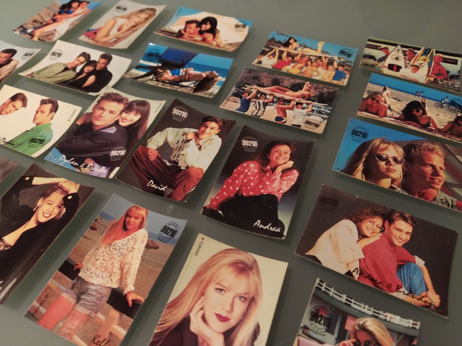 22 Autocolantes distintos da coleção "Beverly Hills 90210" da Bollycao