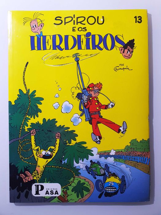 Comic Album ~ "SPIROU and the Heirs" ~ ASA