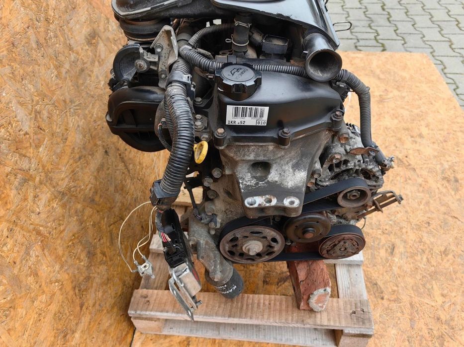 Silnik kompletny TOYOTA CITROEN PEUGEOT 1.0 68KM 1KR-B52 z klimą