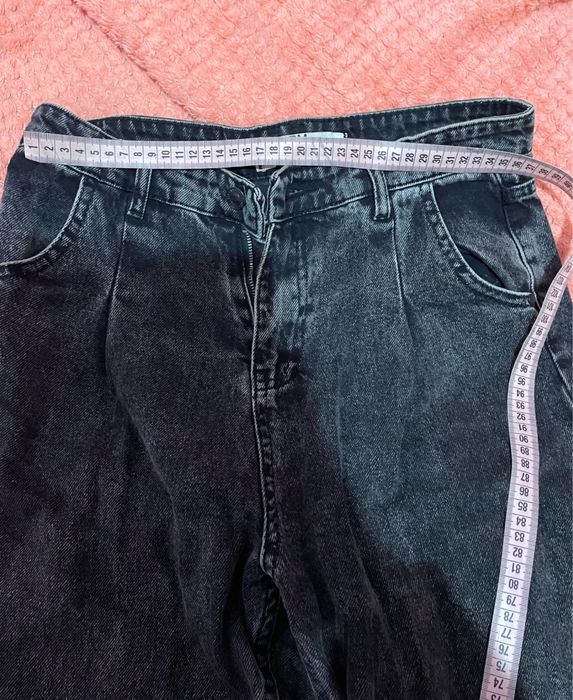 Джинси мом джимсы мом серые сірі чорні черные