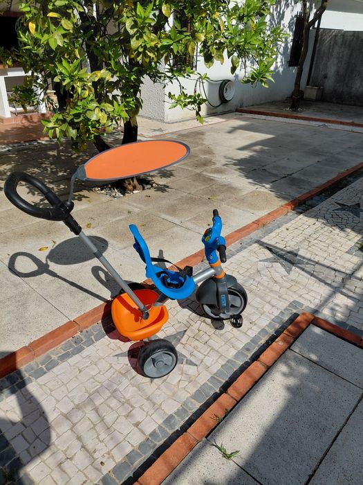 Triciclo Evolutivo Baby Plus Music Azul FEBER