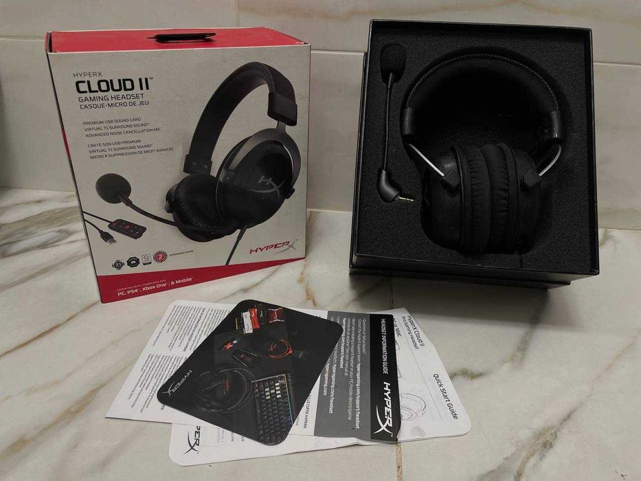 Игровые наушники с микрофоном HyperX Cloud 2