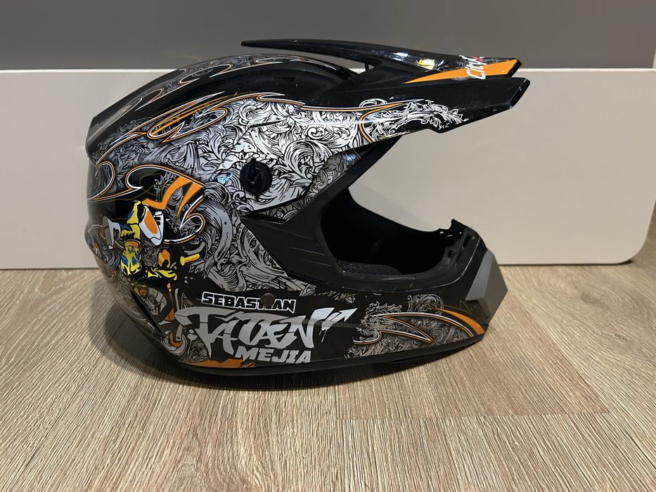 Kask enduro roz. M