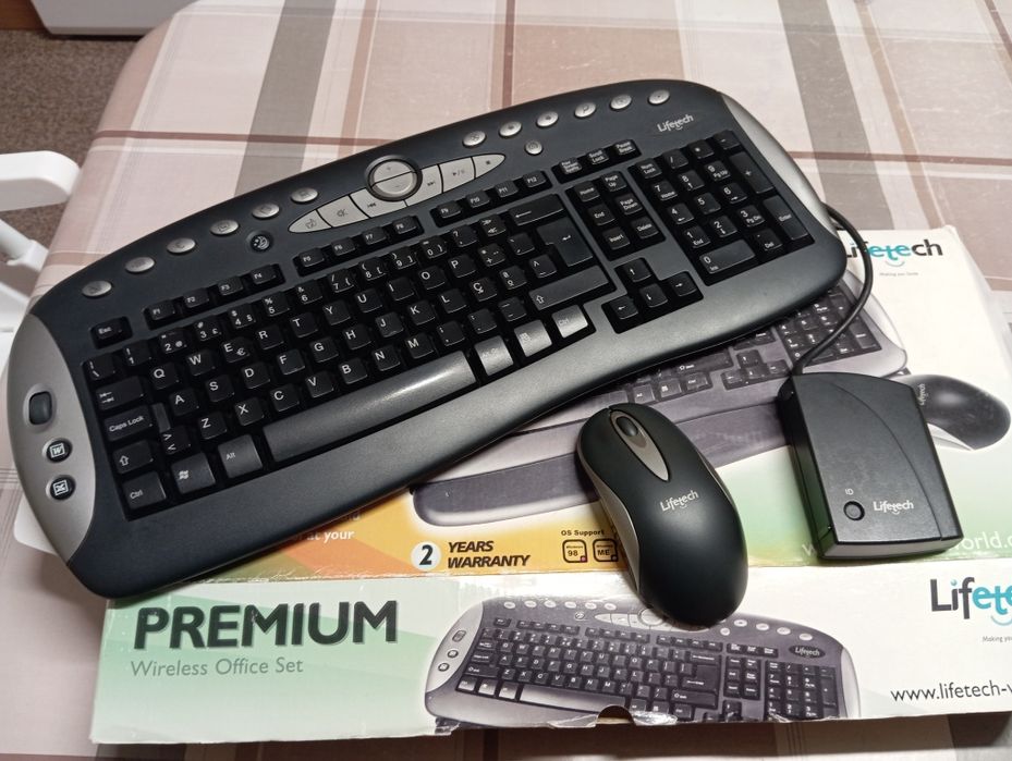 Teclado e rato wireless lifetech