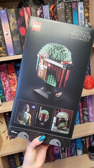 Lego 75277 star wars boba fett  kolekcja hełmów