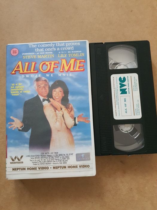 DWOJE WE MNIE - Steve Martin Lily Tomlin VHS