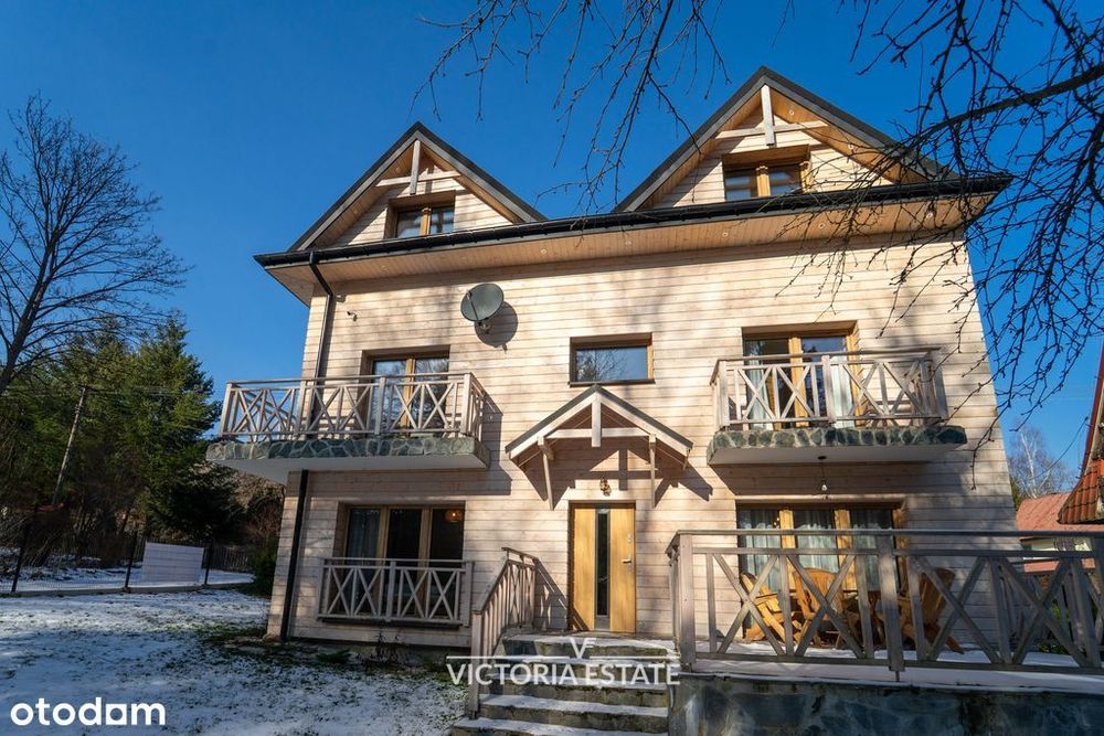 Stylowy całoroczny dom pod Babią Górą -1,2h od KRK