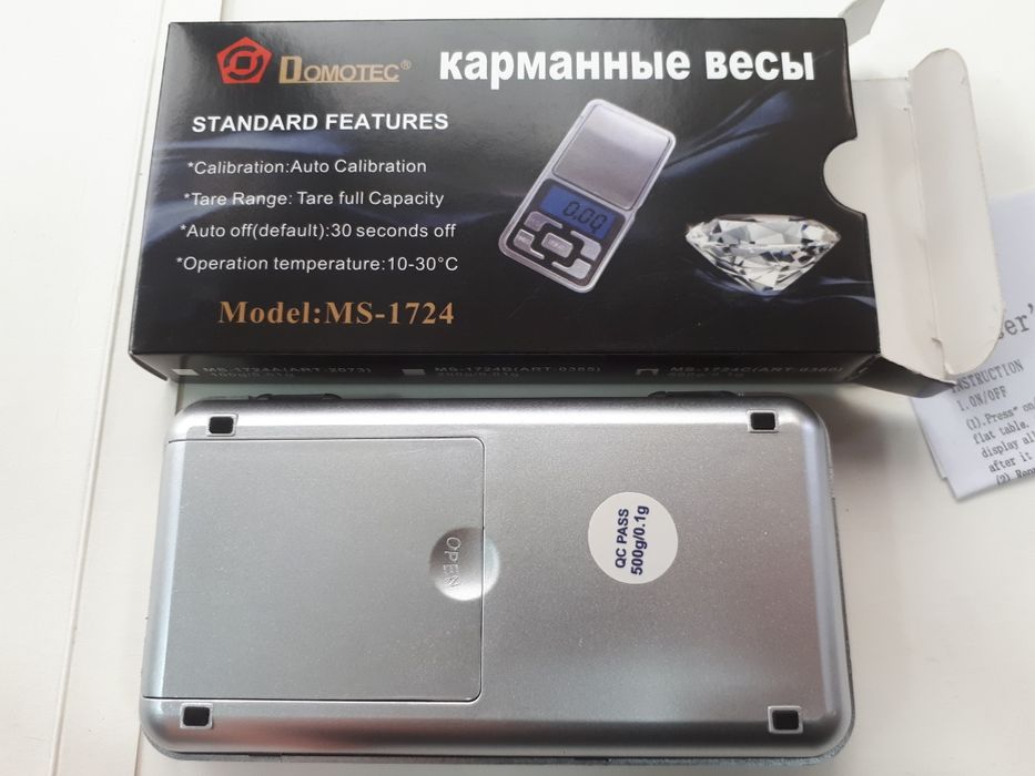 Ювелирные весы Domotec MS-1724 (0.01-100g