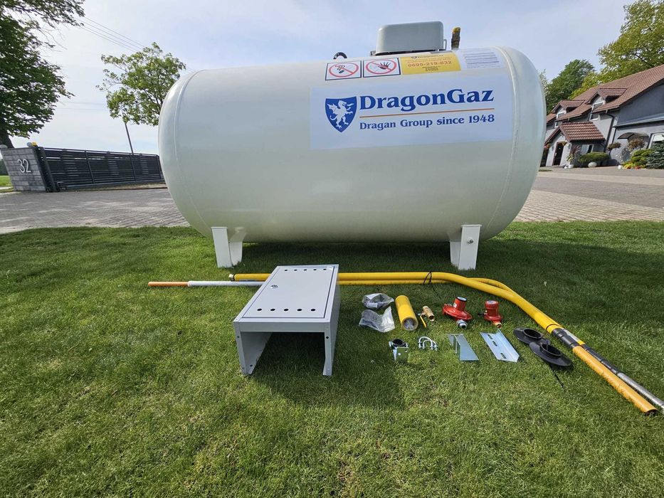 Zbiorniki na gaz 2 700 L i inne , sprzedaż , montaż , dzierżawa