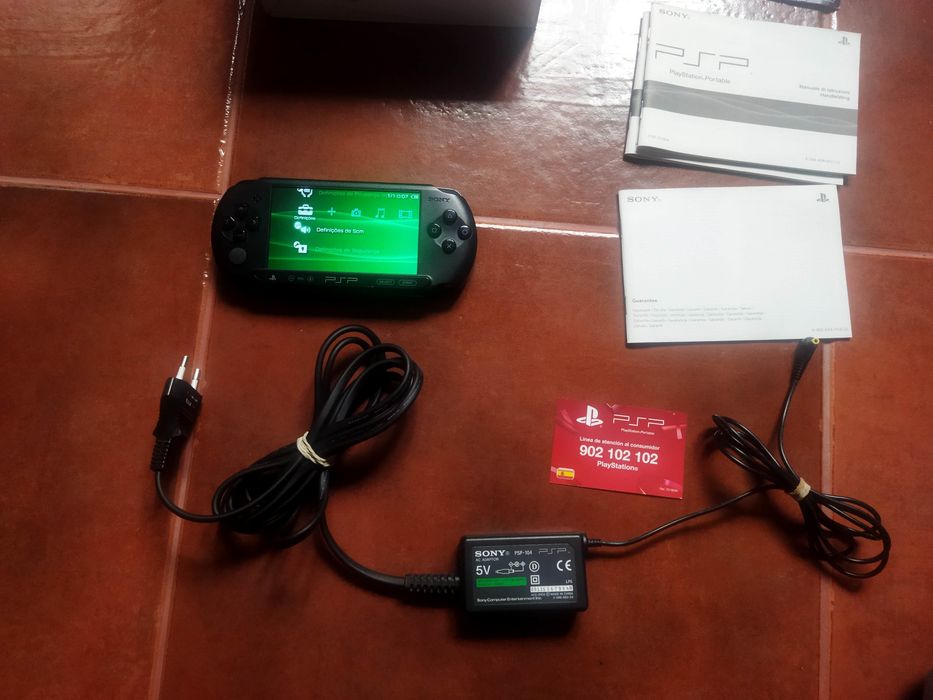 Consola Sony PSP psp original, nova na caixa e acessórios desbloqueada