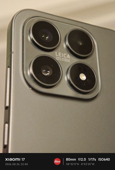 Xiaomi 17 256gb - muito bom estado fatura e garantia com capa