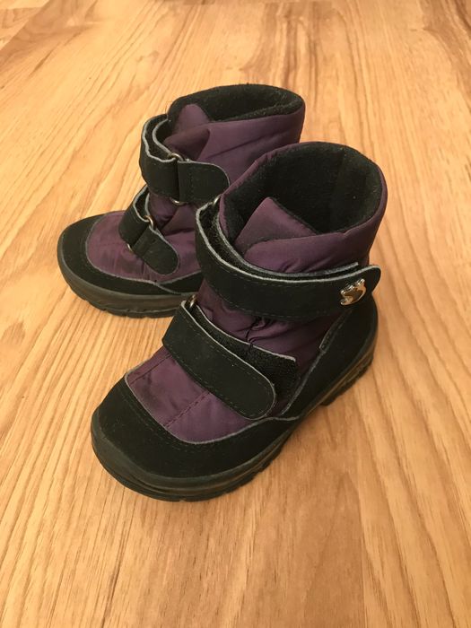 Зимові чобітки ботінки дитячі 23р