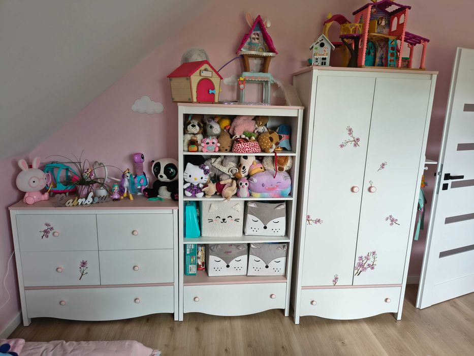 MIA Agata Meble – komplet mebli do pokoju dziewczynki | 8 el.