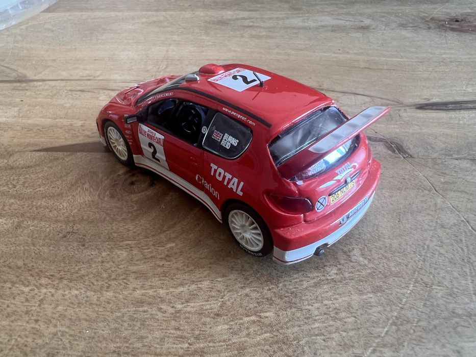 Miniaturas de rallye sem base expisitora 1:43