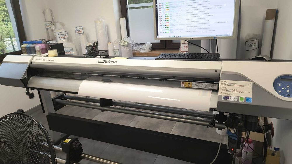 Ploter drukujący ROLAND RE-640 głowica 100%