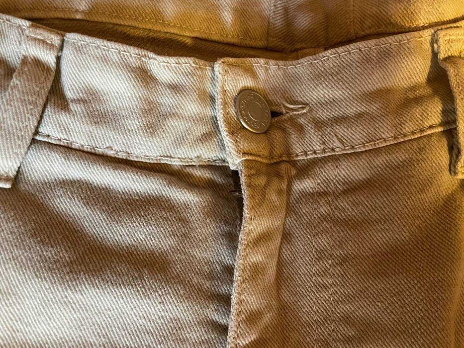 Бежеві чоловічі штани ZARA