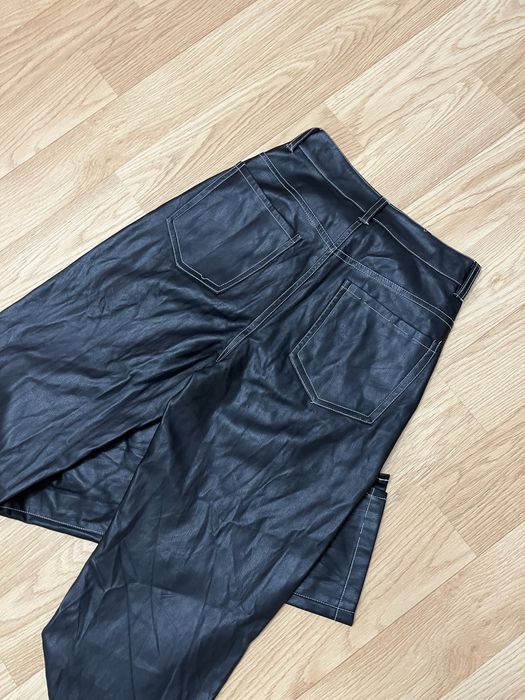 Spodnie skórzane damskie XS