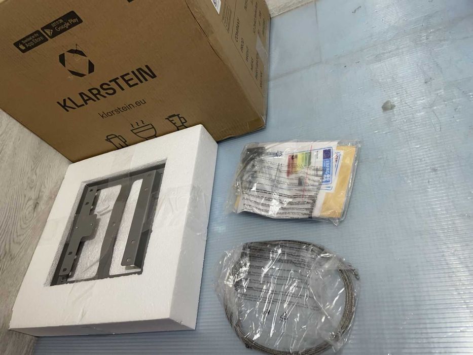 Вытяжка островная подвесная витяжка острівна Klarstein Barett Island