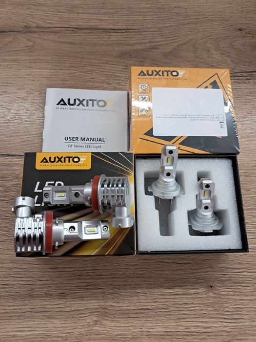 Автолампи H7, Н8/Н11 AUXITO LED CSP 1860 6500K, комплект 2 шт.
