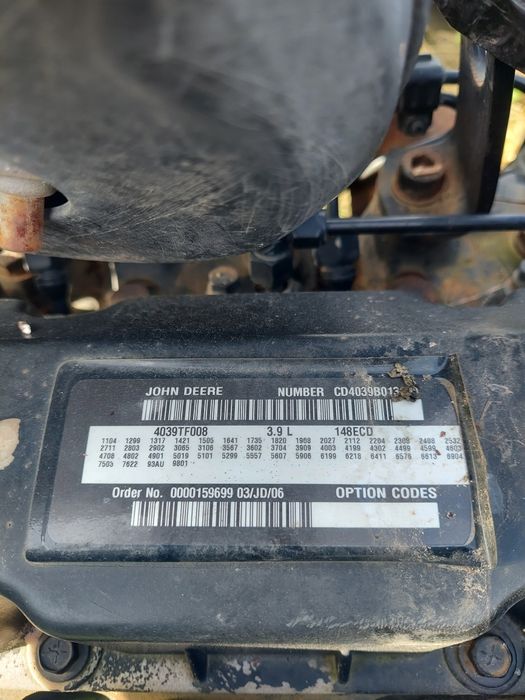 Silnik John Deere